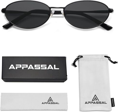 Retro Oval Sunglasses for Women Mens with Spring Hinge Sunnies AP3696 in Kuwait