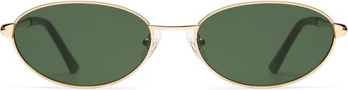 Retro Oval Sunglasses for Women Mens with Spring Hinge Sunnies AP3696 in Kuwait