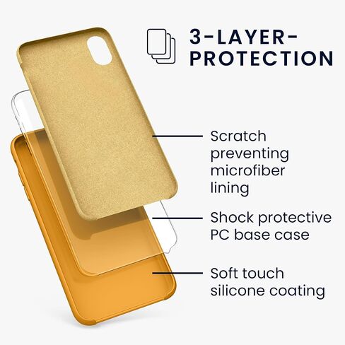kwmobile Case Compatible with Apple iPhone XR Case - TPU Silicone Phone Cover with Soft Finish - Blue Reef in Saudi Arabia