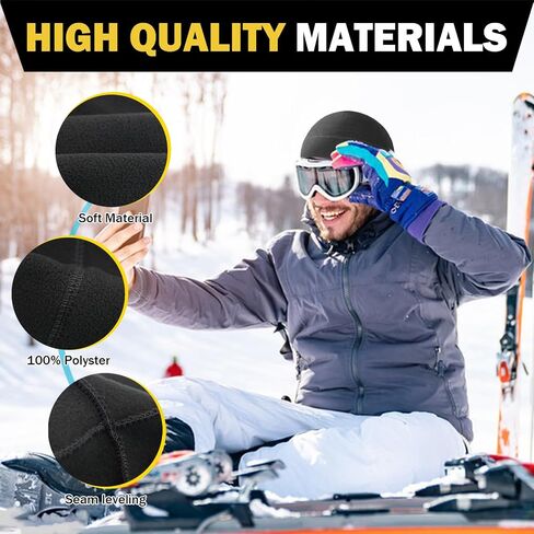 Fleece Watch Cap Army Military Tactical Beanie Hat Men Fleece Skull Cap for Outdoor Exercising 9 Pieces in Saudi Arabia