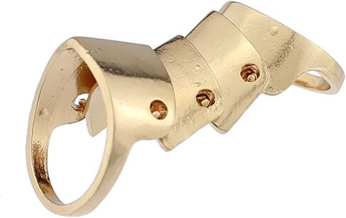 Knuckle Joint Finger Activity Ring Double Loop Rings Gothic Hinged Rings Punk Jewelry for Women in Saudi Arabia