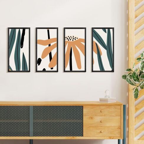 LaVie Home 11x22 Picture Frames (2 Pack, Black), Simple Designed Frame, Horizontal and Vertical Formats for Wall Mounting, Ideal for Home Decor and Office Decor in Kuwait