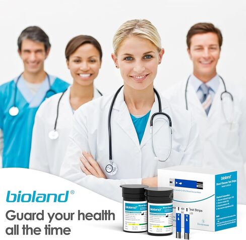 G-425-3S Diabetic Blood Test Strips*100, Used for G-425-3 Blood Glucose Monitor, 0.7μl Blood Sample, Accurate Measurement, Results in 5 Seconds, 2 Bottles of 50 Pieces Each in Saudi Arabia