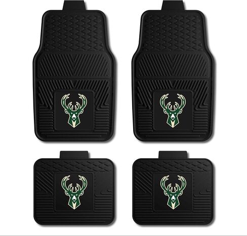 FANMATS 39913 NBA - Miami Heat 4-pc Vinyl Car Mat Set | Front Seat and Back Seat Car Mats with Team Logo in Saudi Arabia