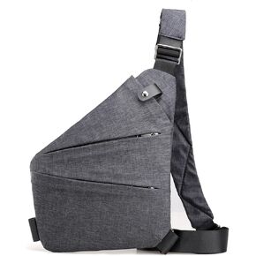 Anti Theft Travel Bag, Anti Theft Bag Slim Sling Bag Cross Body Travel Bag with Adjustable Strap Crossbody Bag for Women Man