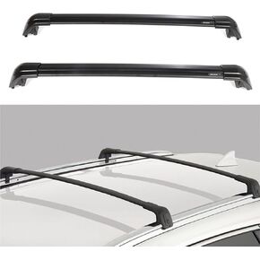 Roof Rack Cross Bars Compatible for Kia for Sorento 2015-2022, Rooftop Aluminum Crossbars Luggage Cargo Carrier 150LBS
