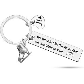 Heigebi Roller Skate Keychain Athletic Keychain Roller Skate Gifts Keyring Skate Lover Gift