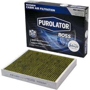 Purolator PBC38224 PurolatorBOSS Premium Cabin Air Filter with Febreze Freshness