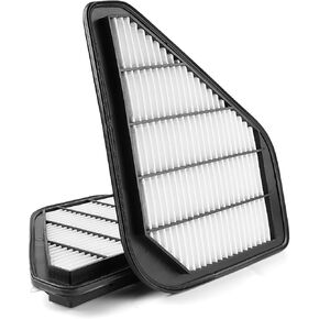 2-PACK Engine Air Filter Fits for Buick Enclave 2008-2017, Chevrolet Traverse 2009-2017, GMC Acadia 2007-2016, Limited 2017, Outlook 2007-2010 Air Filter Replacement 15278634 Car Accessories