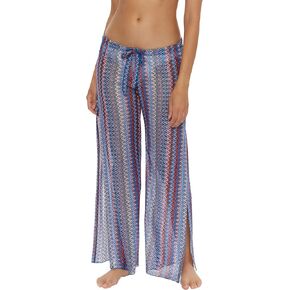 BECCA Waterway Knit Pants, Casual, Split Leg, Beach Cover Ups for Women