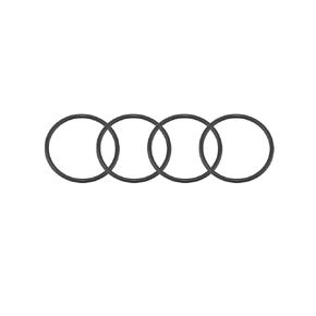 Rtrhinotuning 75mm Black Wheel Center Cap Rubber O-Rings Set 4 PCS Rubber O Ring Kit for 75-100mm Clip to Clip Diameter