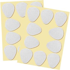 20 Pcs Metatarsal Felt Pads Adhesive Forefoot Cushion Ball of Foot Pads 1/4 Inch Thick Heel Inserts for One Size Men Women Sole Support Pain Feet Relief Metatarsalgia Mortons Neuroma