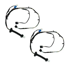 2pcs Rear Door Wiring Harness with Connectors Compatible with 2004-2010 Dodge Ram 1500 2500 3500 4500 5500 Replace 56051694AA, 56051931AA, 56051931AB, 645-506