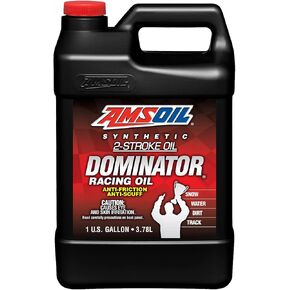 Amsoil TDR1G DOMINATOR Synthetic 2-Stroke Racing Oil, 1-Gallon