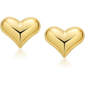 Eseres Heart Earrings for Women Summer Statement Earrings Studs for Valentine's Day Birthday Mother’s Day Gift