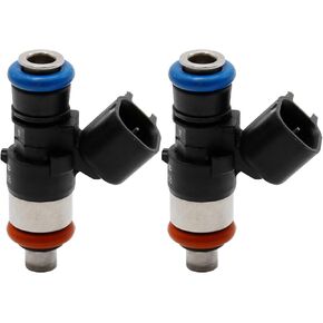 MDEOOSKY 2 Pcs 2521068 Fuel Injector Fits Replacement for Polaris ACE570 ACE900 RZR 4 900 RZR 4 XP 900 RZR 900, Black