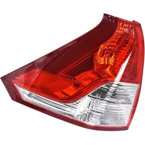 WFLNHB Left Side Tail Light Replacement for Honda CRV CR-V 4-Door 2012 2013 2014 Rear Tail Light Brake Lamp Assembly Driver Side 33550-T0A-H01 HO2800183