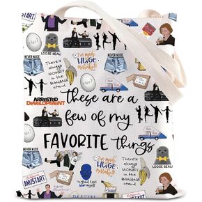 ENSIANTH Arrested TV Show Tote Bag Banana Stand Gift Development Chicken Dance Shoulder Bag Comedy Show Fans Handbag