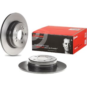 Brembo 08.7211.21 UV Coated solid Rear Brake Rotor MERCEDES-BENZ OE# A2104231012
