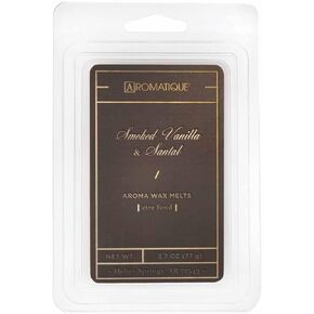 Aromatique Aroma Wax Melts Tray, Smoked Vanilla & Santal, 2.7 Ounce