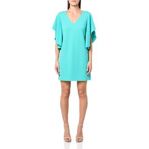 Trina Turk Women's Flutter Sleeve Shift Dress
