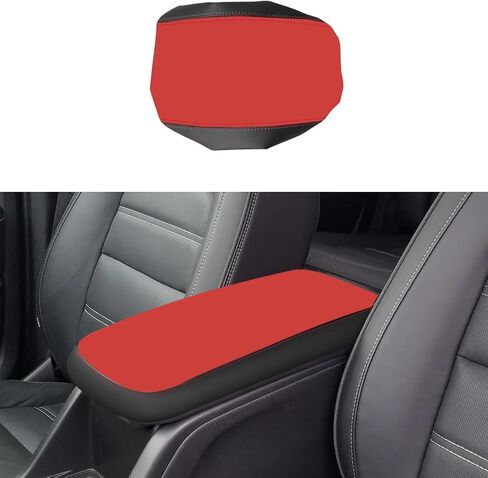 Rifoda Center Console Armrest Cover for 2015-2022 Chevy Colorado/GMC Canyon Accessories Arm Rest Box Pad Console Lid Protection Saver (Carbon Fiber with Black) in Saudi Arabia