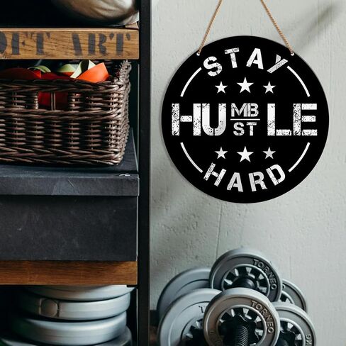 Gym Signs Wall Decor, Home Gym Motivational Wall Decor Gym Hanging Signs Decorations for Fitness Workout Room Gift for Woman Man Gym Enthusiast, Gym Rules in Kuwait