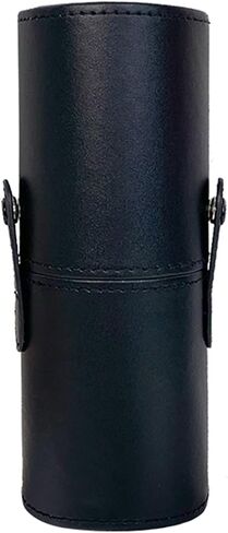 Makeup Brush Holder Travel Brushes Case Bag Cup Storage Dustproof for Women (Black) in Saudi Arabia
