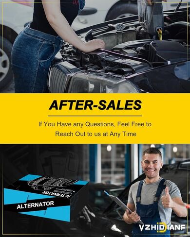 مولد تيار ثابت لـ: -Toyota Camry 2007-2009 Corolla 2009 2010 Matrix 2009-2013 لـ: -Pontiac Vibe 2009-2010، لـ: -Scion Xb 2008-2015، 2.4L L4 12V CW 100Amp OE# 400-52167R VND0396 in Kuwait