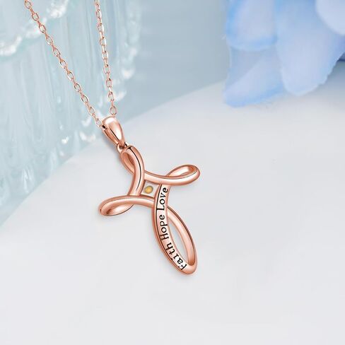 Mustard Seed Necklace 925 Sterling Silver Celtic Cross Necklace with Mustard Seed Faith Hope Love Pendant Jewelry Gifts for Women in Saudi Arabia