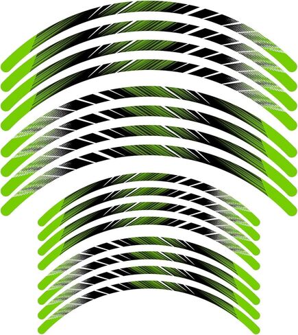 KETABAO MX Bike Rim Tape L02 Decals Stickers Protector 21 18 inch Compatible with TT-R230 TTR230 TT-R250 TTR250 (Blue) in Kuwait