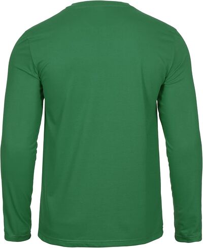 Decrum Summer Long Sleeve Shirts for Men - Soft Breathable Crew Neck Mens Tshirts Full Sleeve Tees in Kuwait