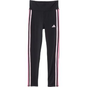 adidas Girls' 3 Color Stripe Leggings (Big Kid) in Saudi Arabia