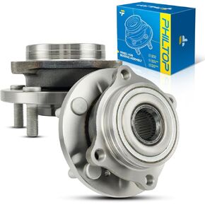PHILTOP 513219 Front Wheel Hub Assembly Fit for Mitsubishi Eclipse 2006-2012, Mitsubishi Endeavor 2004-2008 2010-2011, Mitsubishi Galant 2004-2012, 5 Lugs Wheel Hub Bearings No ABS