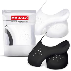 Madala 2 Pair Crease Protector for Air Force Shoes, Sneaker Shoes Protectors, Crease Guards Anti Crease Shoes Protector, Anti Wrinkle Shoes Crease Protector, No Crease Shoe Inserts for Women's 5-8.5