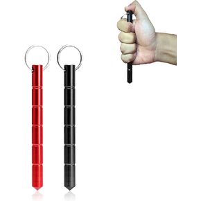 2 Pcs Self-Defense Weapons, Tactical Glass Breaker Tool, Keychain Decoration