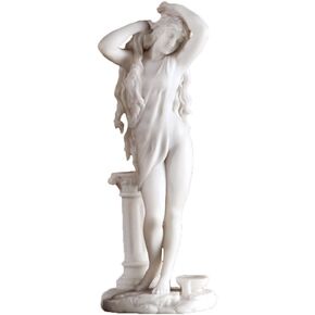 Top Collection 11.25" Aphrodite Statue - Greek Roman Goddess Sculpture in White Marble Finish - Venus Greek Goddess of Love Statuette