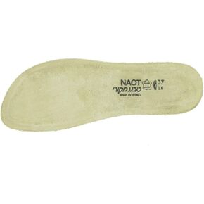 NAOT Footwear Women's Shell Footbed Beige 6 M US