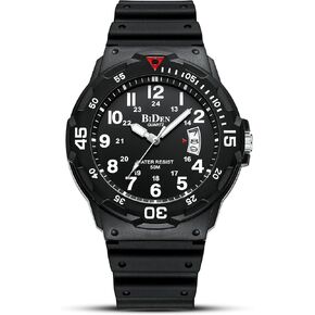 LN LENQIN Mens Watches Waterproof Analog Quartz Sport Watch for Men Fashion Business Casual Designer Wristwatch with Date Luminous
