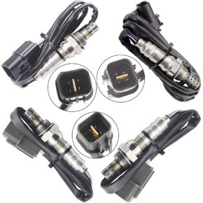 4X Oxygen O2 Sensor 1 & 2 for 2010-2012 Hyundai Santa Fe 3.5L; 2011-2012 Kia Sedona 3.5L Upstream + Downstream