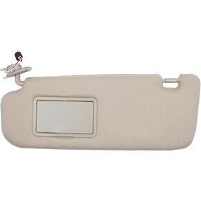 ApplianPar Beige Front Driver Side Sun Visor for Sonata 2005 2006 2007 2008 2009 2010