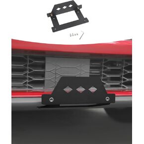 لفورد موستانج 2024+ إطار لوحة الترخيص الأمامية أسود متين حامل لوحة الترخيص إطار لوحة السيارة ملحقات السيارات إطار لوحة الترخيص الأنيق in Kuwait