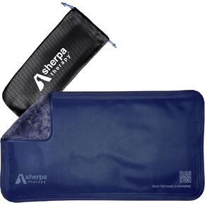 Large Ice Packs for Injuries Reusable - Soft Gel Hot and Cold Packs for Injuries, Hip, Shoulder, Back Pain Relief - 11.5" x 14.5" - Green