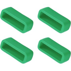 4pcs Silicone Watch Band Loop - Rubber Watch Holder for Watch Band Keeper Repair Replacement Use