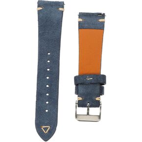 2pcs Suede Leather Strap Watch Straps for Men Watch Bands for Men Mens Leather Watch Leather Watchband