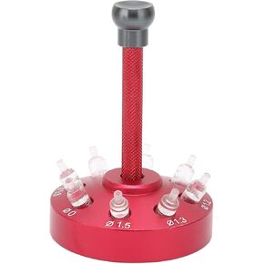 Watch Hand Presser, Alloy Steel Watch Hand Repairing Tools with 8Pcs Setting Head, Watch Hands Fitting Setting Presser for Watch Repairing, Watchmaking