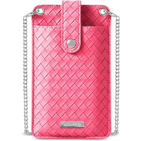 Ellie Rose Vegan Leather RFID Womens Crossbody Cell Phone Purse Holder Bag