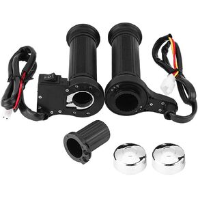 Motorcycle Heated Grips 12V Motorcycle Heated Hand Grips Universal 22mm 7/8 inch Motorcycle ATV Electric Hot Heated Warm Hand Grips Handlebar for Motorcycle ATV 4 Wheeler