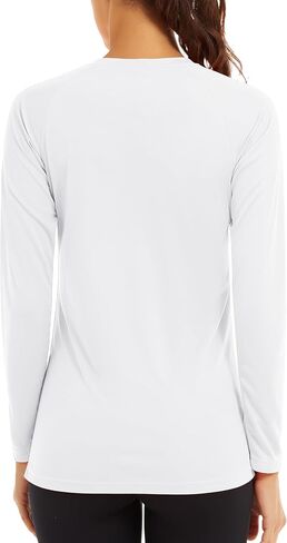 TACVASEN Womens Long Sleeve Rash Guard UPF 50+ UV Sun Shirts Quick Dry Swim Shirt Hiking Tops in Saudi Arabia