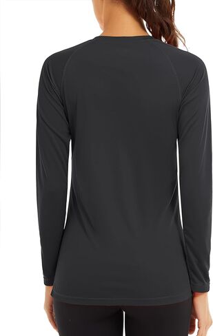 TACVASEN Womens Long Sleeve Rash Guard UPF 50+ UV Sun Shirts Quick Dry Swim Shirt Hiking Tops in Kuwait
